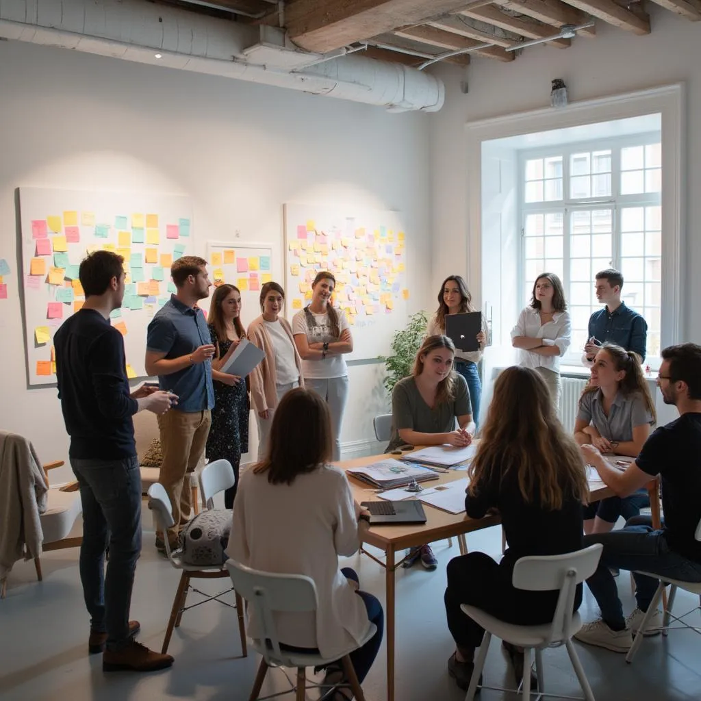 Atelier de fixation d'objectifs en groupe