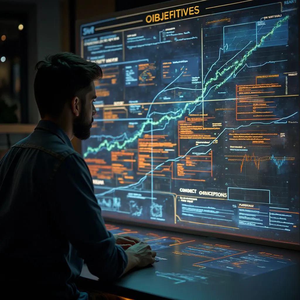 Représentation visuelle de notre approche de fixation d'objectifs
